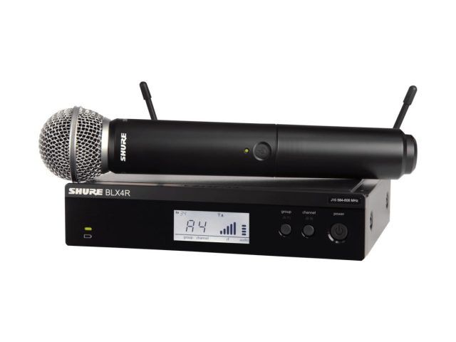 Hire Shure Single Channel Wireless System with SM58, hire Microphones, near Wetherill Park