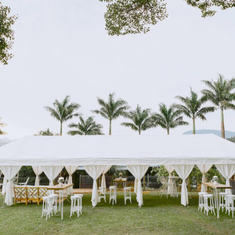 Hire Luxury Marquee White 14x4, in Thomastown, VIC