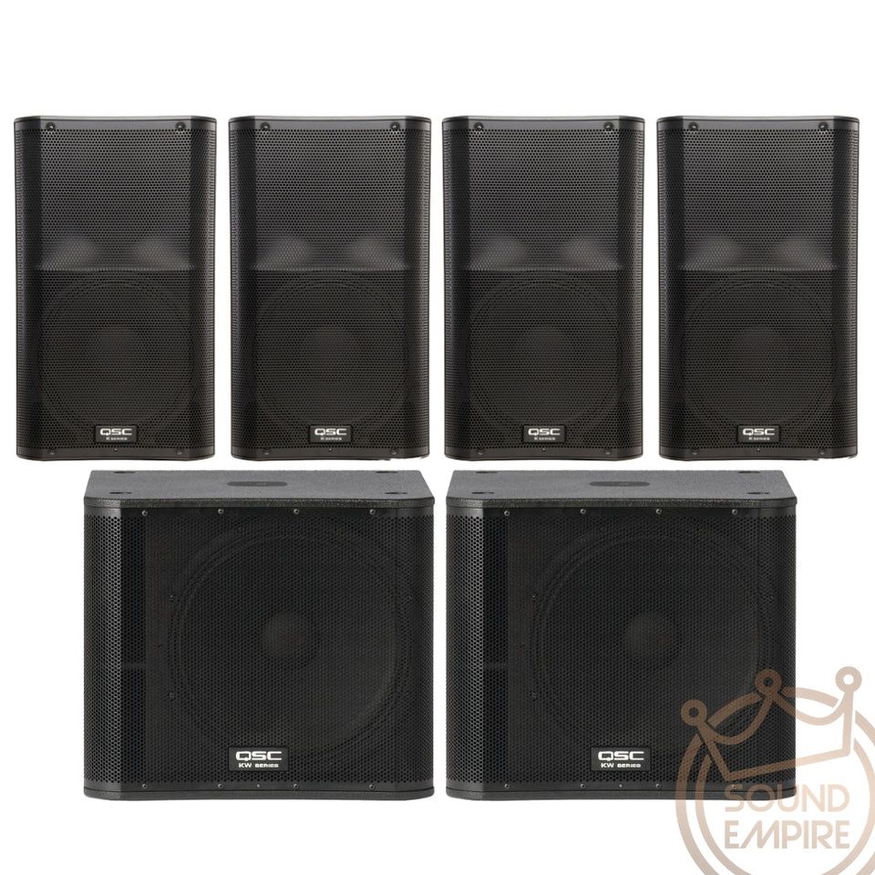 Hire QSC 6000 SOUND SYSTEM, hire Speakers, near Carlton