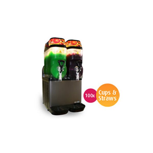 Hire SLUSHIE MACHINE – PACKAGE 2 – *120 DRINKS*, from Melbourne Party Hire Co