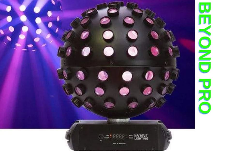 Hire Event Lighting Nitroball Spherical Effect Light (w/ 5x 8W RGBW LEDs), hire Party Lights, near Beresfield