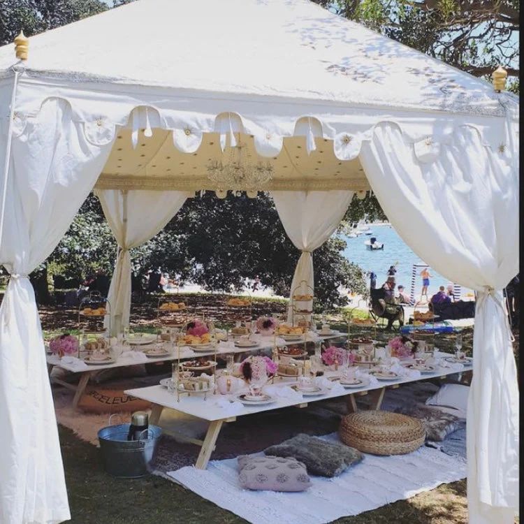 Hire Luxury White Pavilion 6 Metre, hire Marquee, near Thomastown image 1