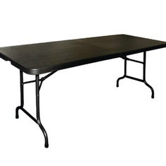 Hire 6ft Trestle Table – Black, in Sumner, QLD