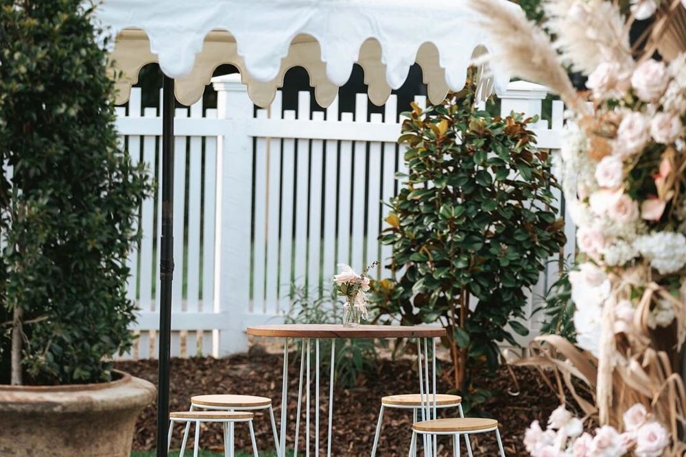 Hire Bar Stool - Industrial with white legs, hire Chairs, near Heidelberg West image 1