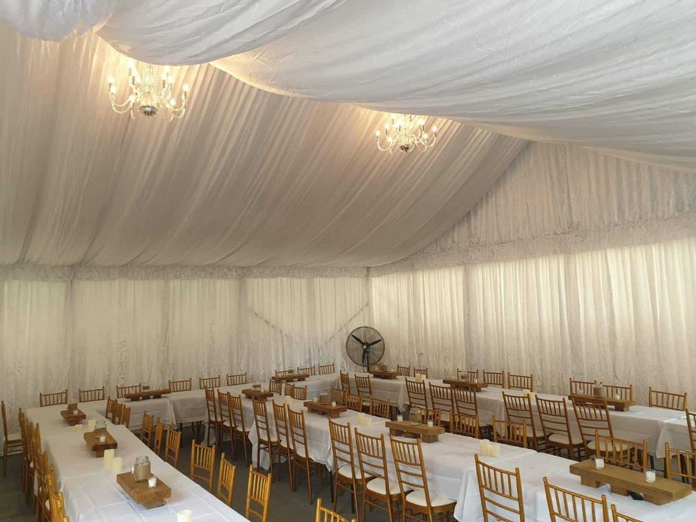 Hire Marquee Drapes/Silk Lining Hire, hire Miscellaneous, near Riverstone image 1