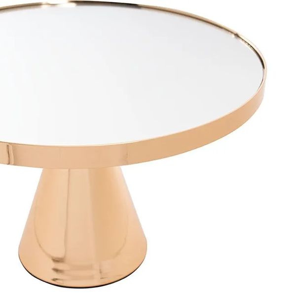 Hire Wedding Metal Cake Stand Gold
