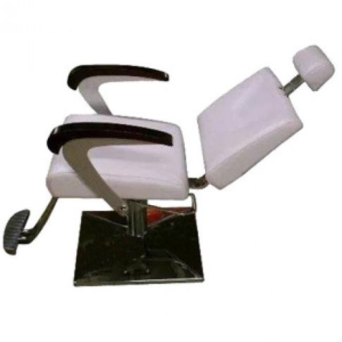 Hire White Barber Chair - Hire, hire Chairs, near Kensington image 1
