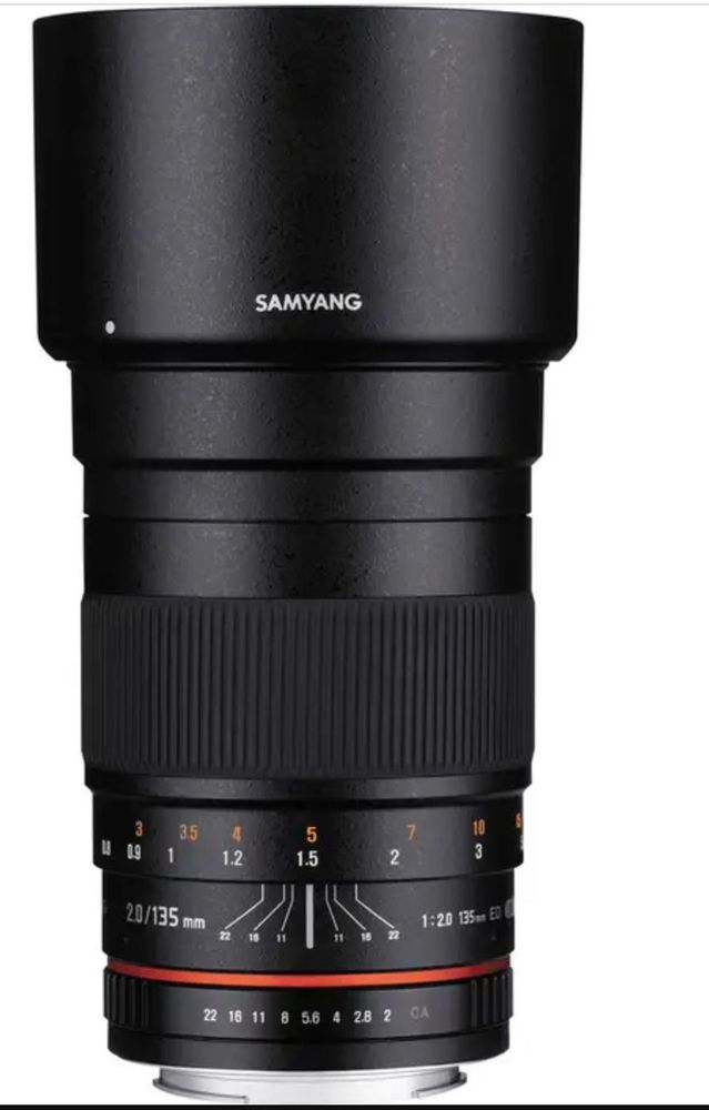 Hire Samyang 135mm f2 sony emount, hire Camera Lenses, near North Sydney
