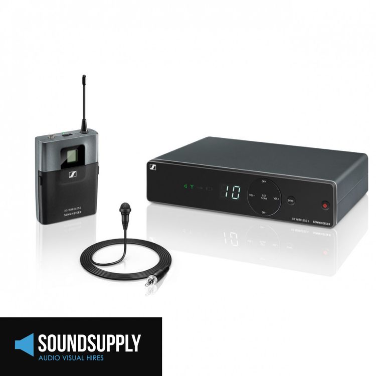 Hire Sennheiser XSW 1 Wireless Lavalier Lapel System, hire Microphones, near Hoppers Crossing