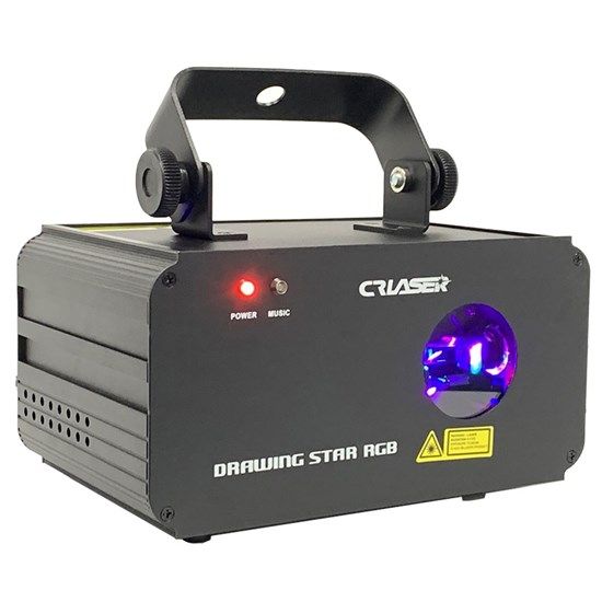 Hire CR Laser Drawing Star RGB Full Color Laser, hire Party Lights, near Caulfield South image 2