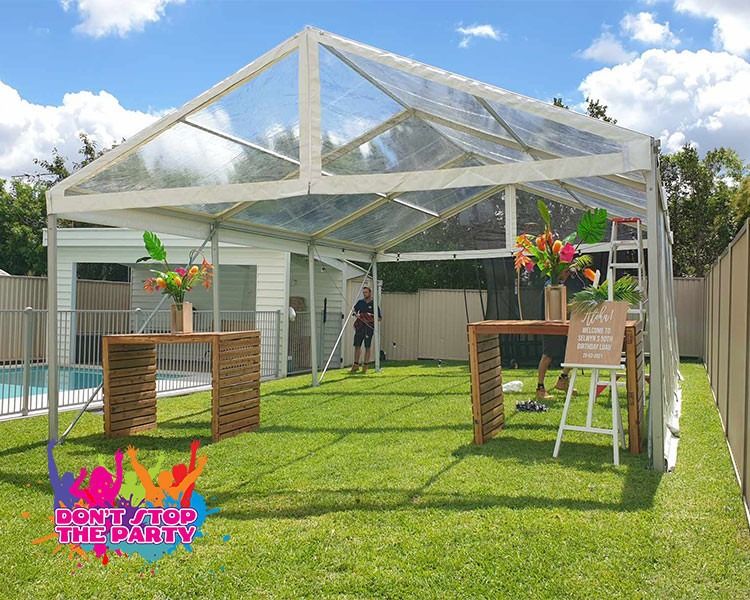 Hire Marquee - Structure - 6m x 6m, hire Marquee, near Geebung