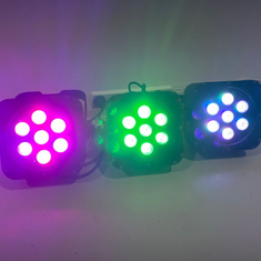 Hire LED Pars (8 Hex) - 3 Pack - Event Lighting