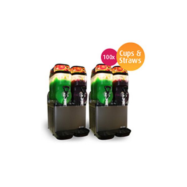 Hire SLUSHIE MACHINE – PACKAGE 5 – *240 DRINKS*, from Melbourne Party Hire Co