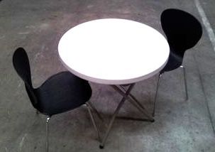 Hire 80cm Round Table, hire Tables, near Balaclava