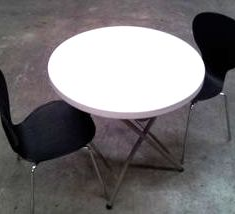 Hire 80cm Round Table, in Balaclava, VIC