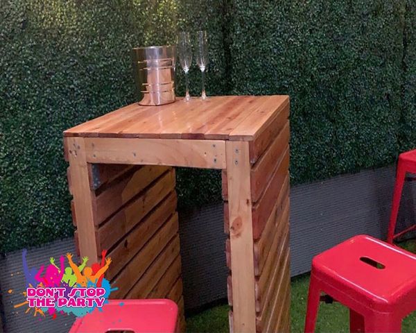 Hire Pallet Picnic Table, from Don’t Stop The Party