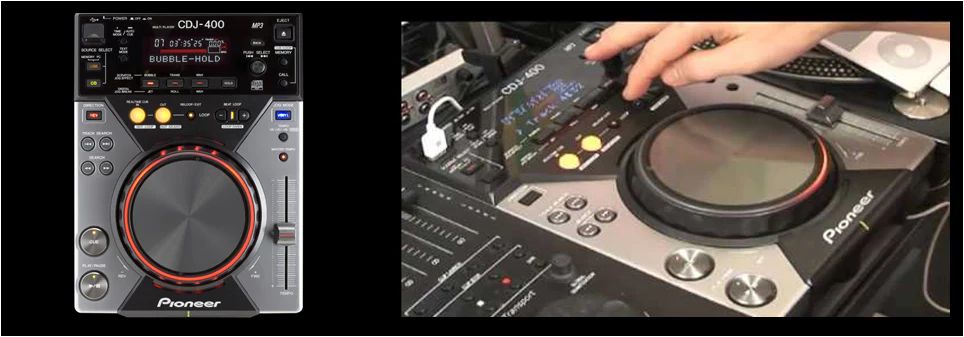 Hire PIONEER CDJ400 CD PLAYER, hire DJ Decks, near St Kilda