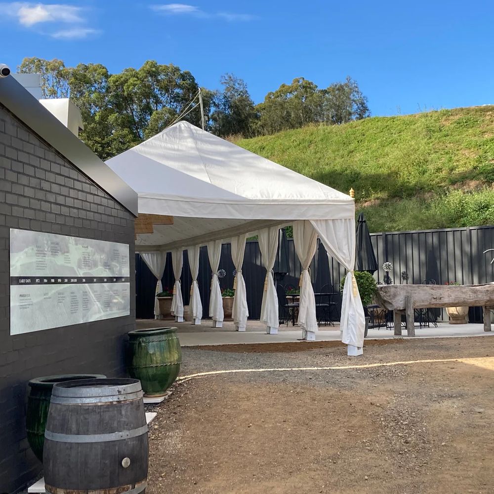 Hire Luxury Marquee White 14x4, hire Marquee, near Thomastown image 1