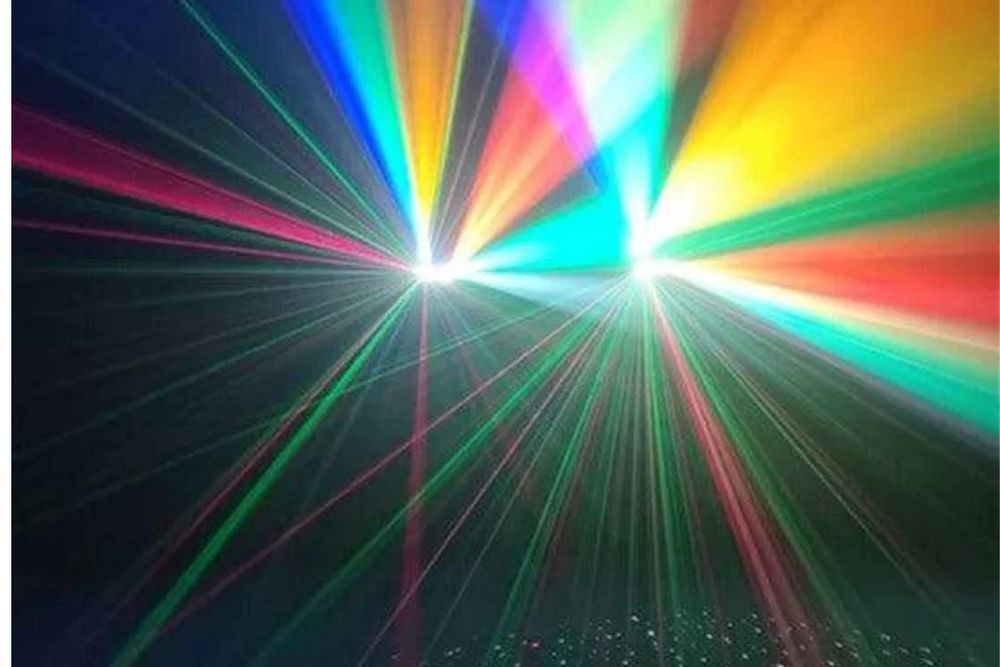 Hire Event Lighting Darkstar 3-in-1 Effect Light w/ Laser, hire Party Lights, near Beresfield