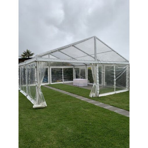 Hire 8m x 9m Clear Marquee