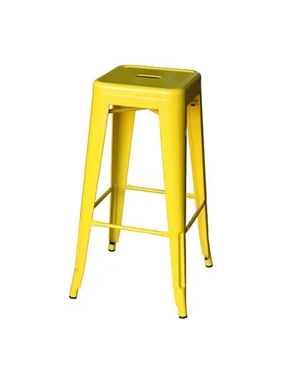 Hire Yellow Tolix Stool, hire Chairs, near Wetherill Park