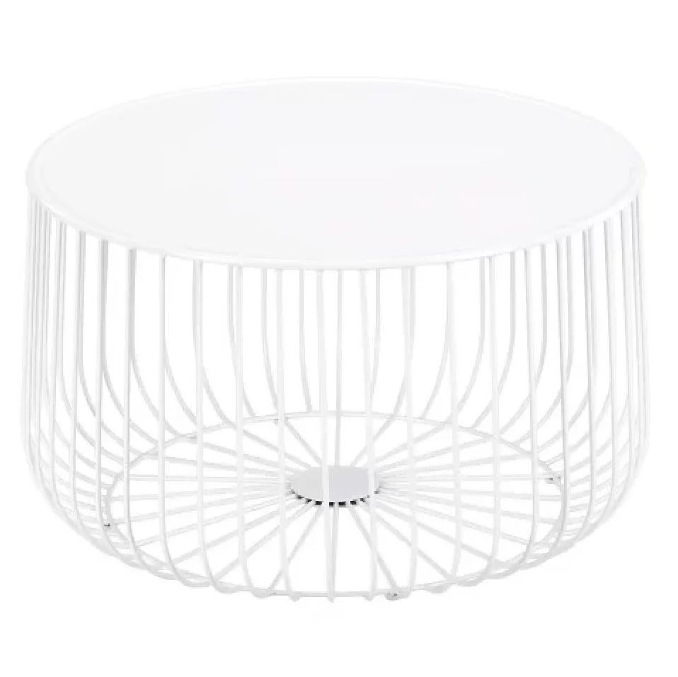 Hire White Wire Coffee Table Hire, hire Tables, near Wetherill Park