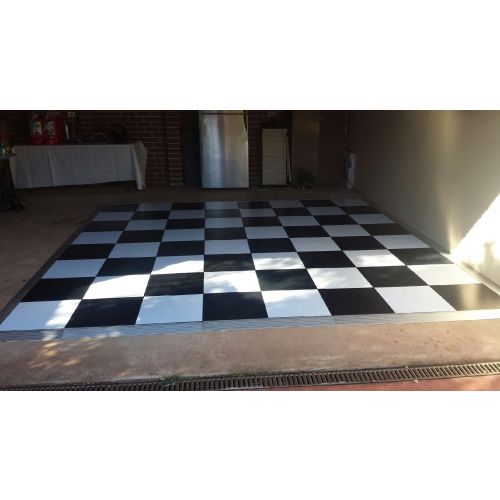 Hire Plastic Black & White Flooring 6m x 6m, hire Miscellaneous, near Chullora