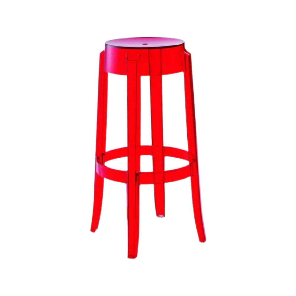 Hire STARK GHOST STOOL RED, hire Chairs, near Brookvale