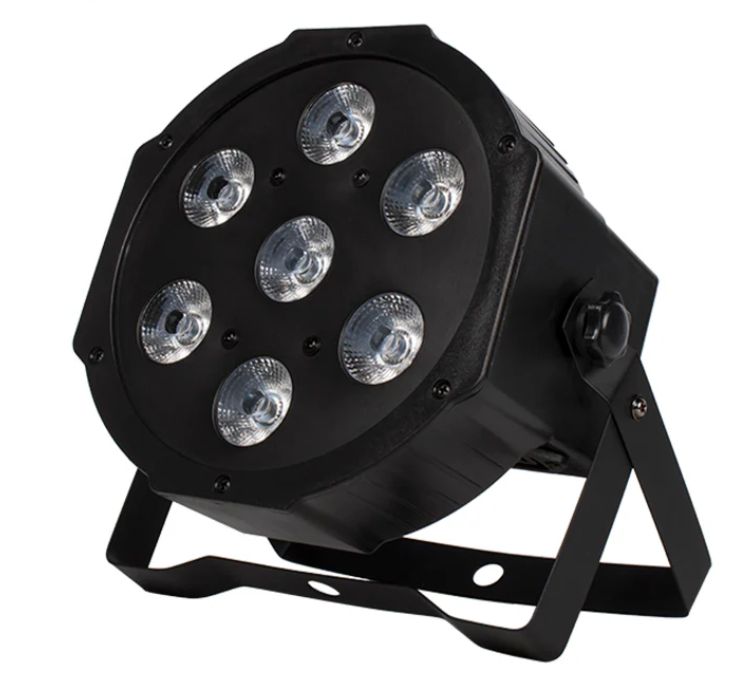 Hire LED Par Can 7x18w RGBWA-UV - Party Lights, hire Party Lights, near Seven Hills image 2