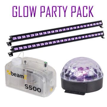 Hire Glow Party Disco Light Pack, hire Party Lights, near Campbelltown
