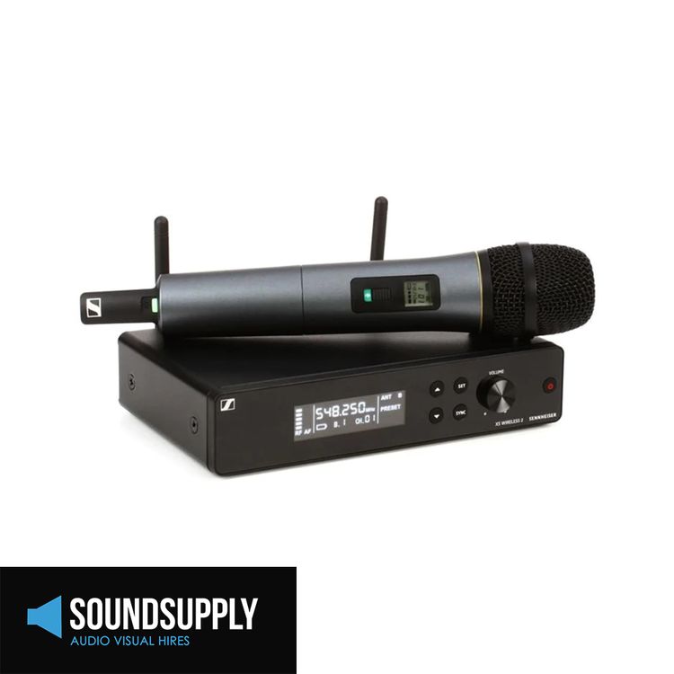 Hire SENNHEISER XSW 2-835 WIRELESS HANDHELD MICROPHONE SYSTEM, hire Microphones, near Hoppers Crossing