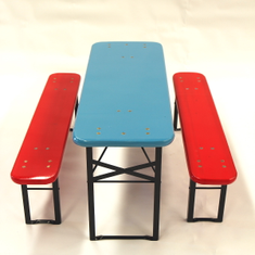Hire Children’s Table And Bench Seat Set