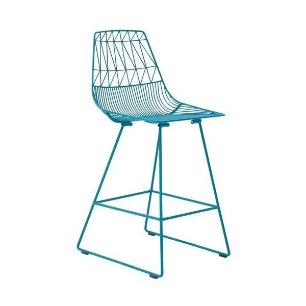 Hire Turquoise Wire Stool Hire, hire Chairs, near Blacktown image 2