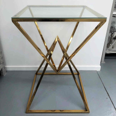 Hire GOLD DIAMOND CAKE TABLE