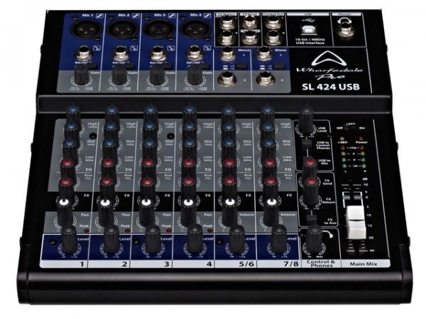 Hire 4 MIC / 4 STEREO MIXER, from Lightsounds Brisbane
