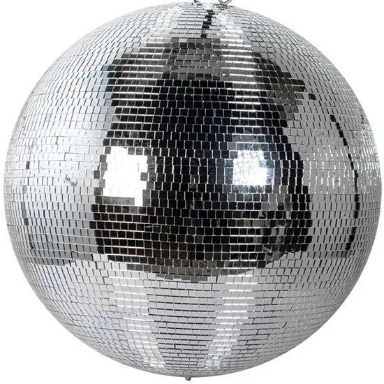 Hire Mirror Ball 40cm, hire Party Lights, near Riverstone image 1