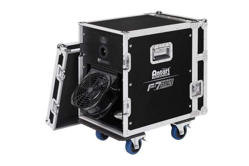 Hire Antari F7 Smaze w/ Built-In Flight-Case & Onboard DMX, hire Smoke Machines, near Beresfield