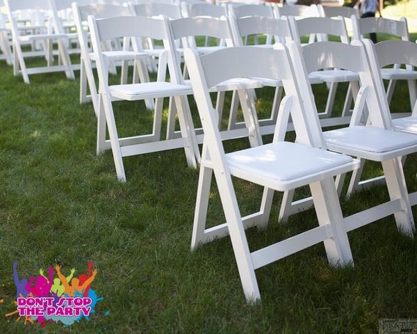 Hire Plastic Chair White - Budget, from Don’t Stop The Party