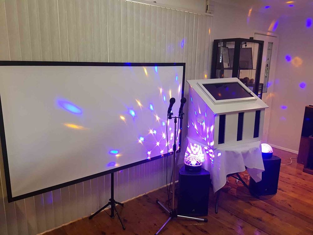 Hire Pkg 3: Jukebox Karaoke, Projector & Screen, hire DJ Decks, near Auburn