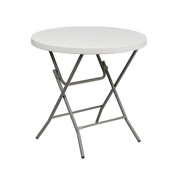 Hire White Round Table, from Melbourne Party Hire Co