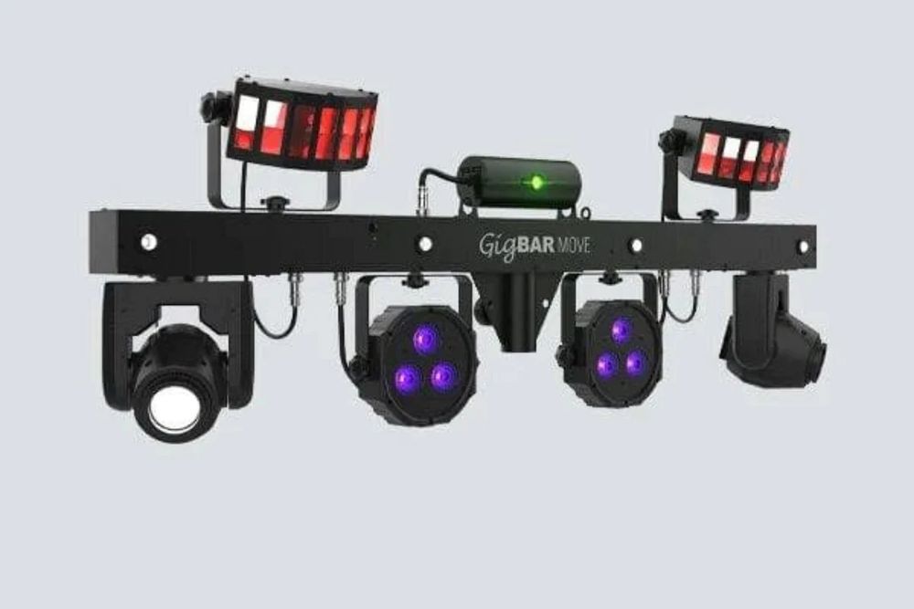 Hire Chauvet DJ GigBAR Move Ultimate gig 5-in-1 lighting system, hire Party Lights, near Beresfield