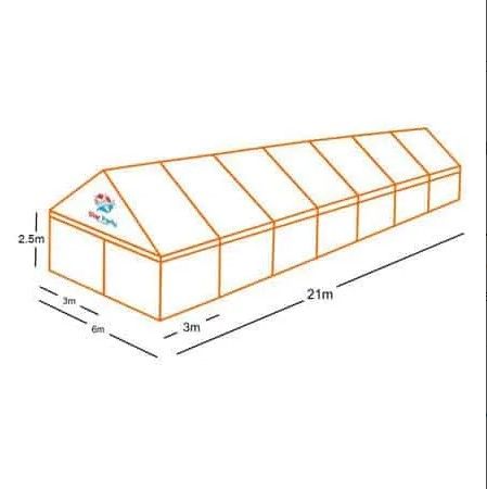 Hire Free Standing Marquee Hire 6M X 21M, hire Marquee, near Riverstone