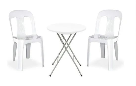 Hire Cafe Round Table 60cm Diameter 74cm Height, hire Tables, near Ingleburn image 2