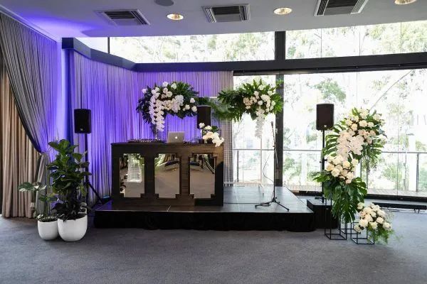 Hire PA System with Wireless Mic and Speaker Stands, hire Speakers, near Blacktown image 1