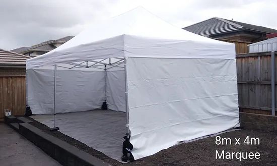 Hire 8m x 4m Pop up Marquee, hire Marquee, near Ingleburn image 2
