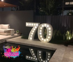 Hire LED Light Up Number - 120cm - 7, in Geebung, QLD