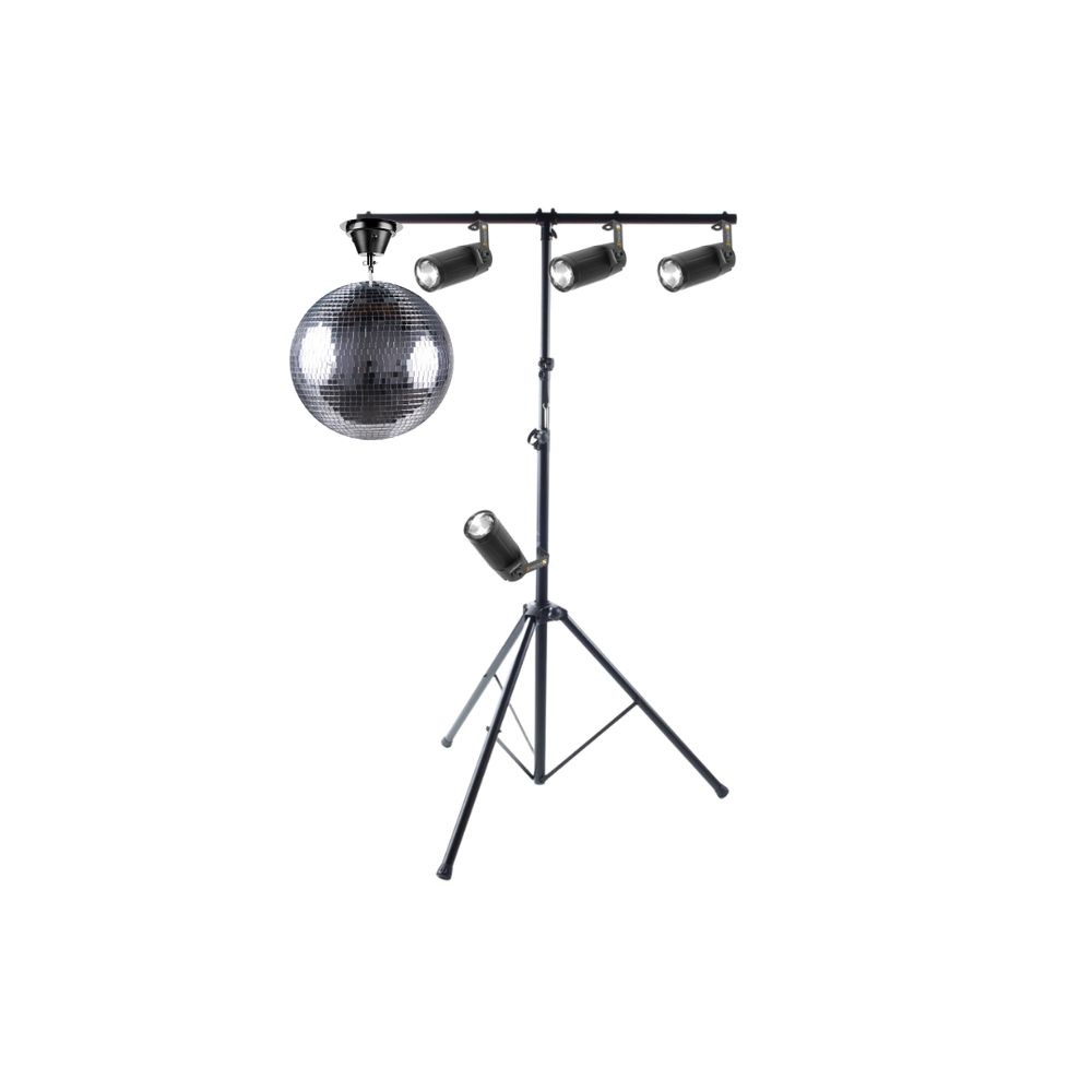 Hire Disco Ball Package (White), hire Party Lights, near Lane Cove West image 1