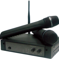 Hire DUAL WIRELESS HANDHELD MIC SYSTEM