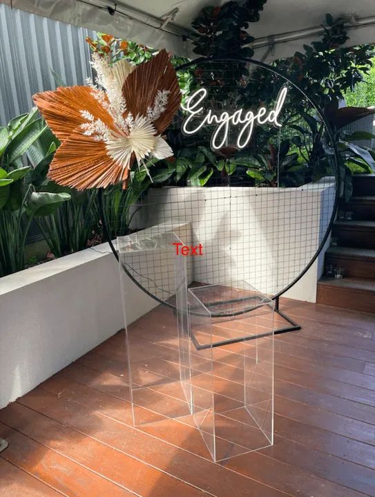 Hire Clear Acrylic Round Plinth Hire – Large, hire Miscellaneous, near Blacktown image 2