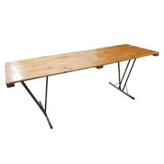 Hire Wooden Dining Table